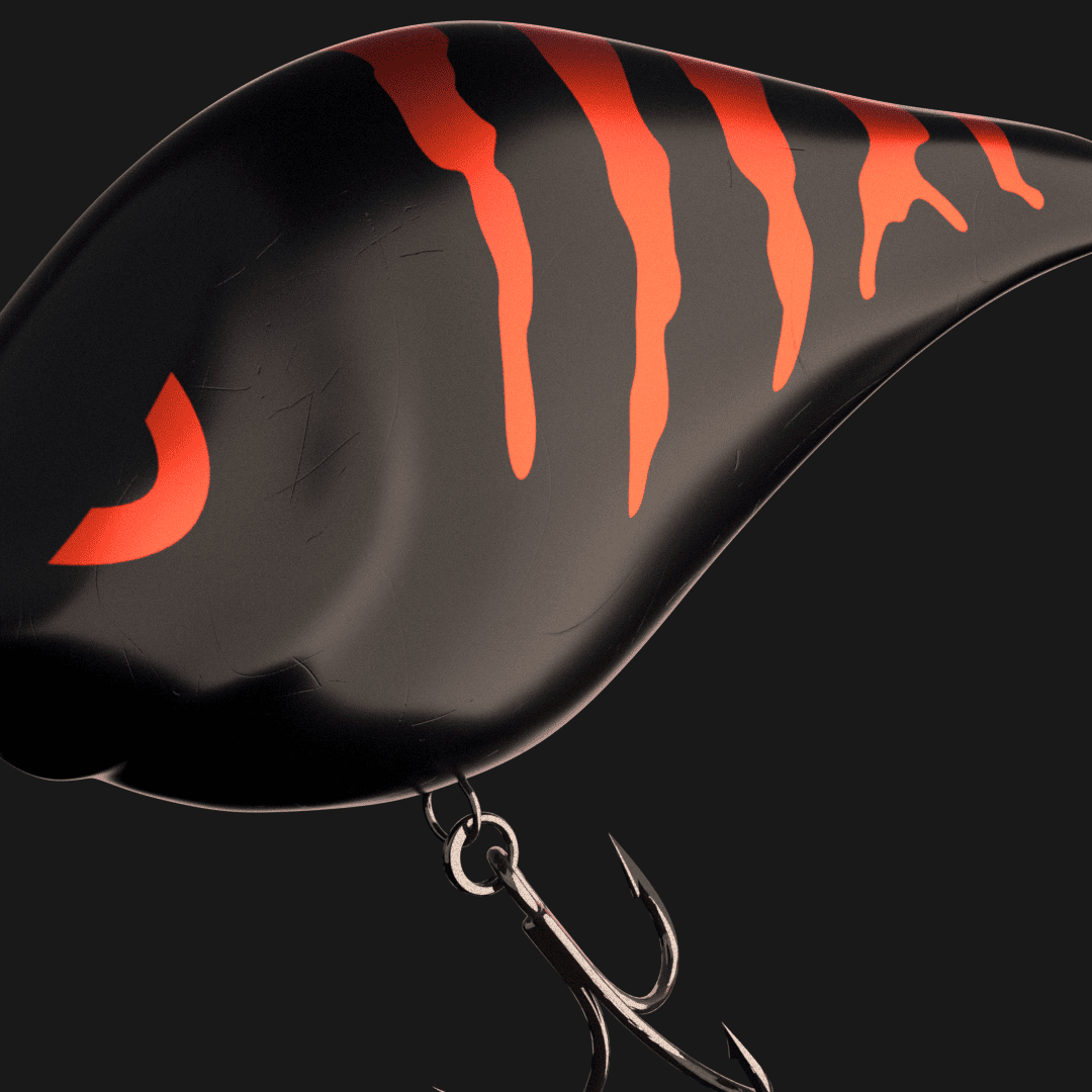 close up lure 3d web