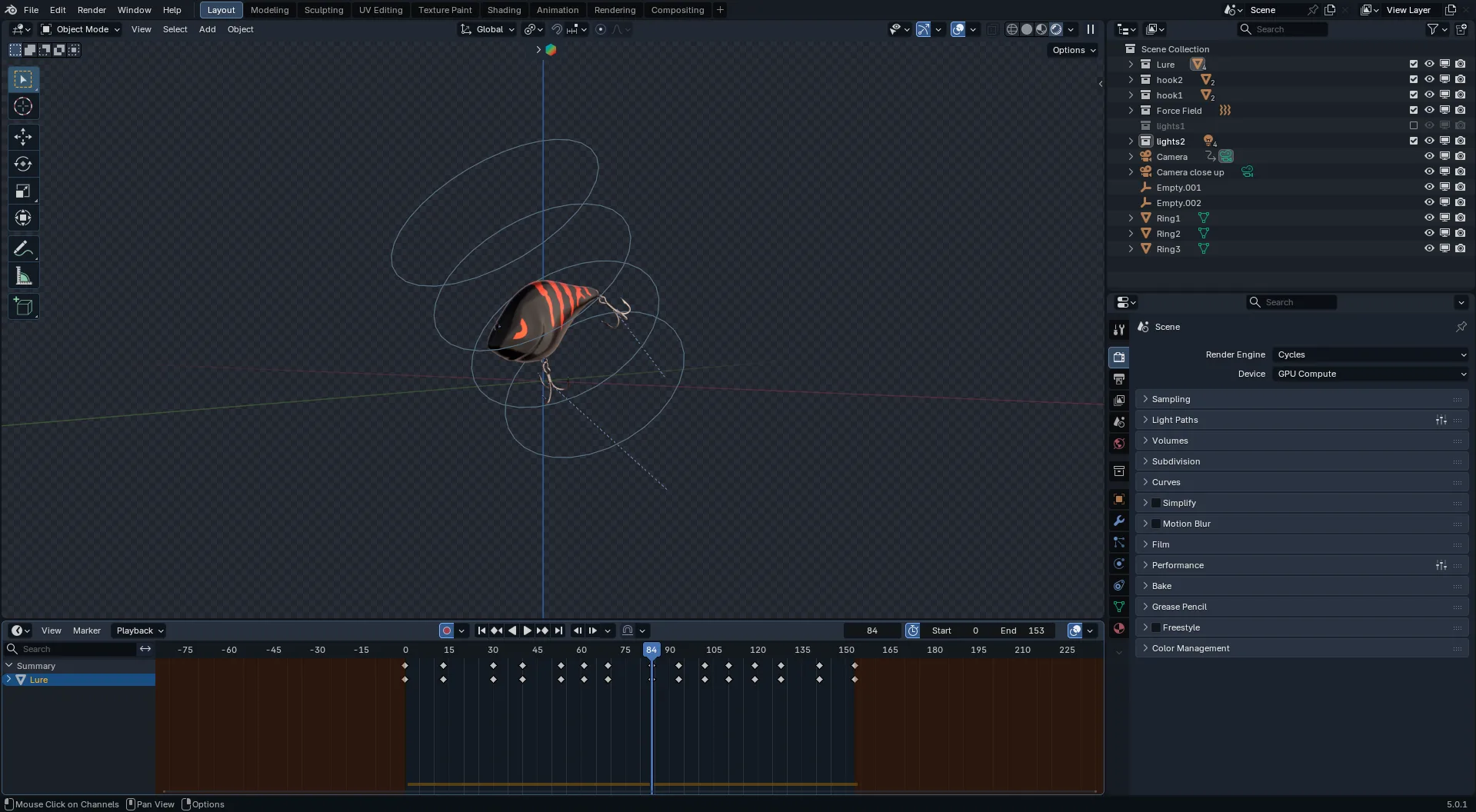 blender look